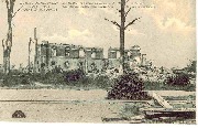Ruines de Nieuport 1914-1918 Les Halles vue prise du Boulevard extérieur-The Market-halls...