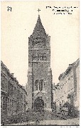 Borgerhout-les-Anvers. Façade de l'église St. Jean-Baptiste
