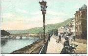 Namur. Promenade de la Meuse