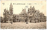 St Gilles-Bruxelles Vue générale de l'Hôtel Communal