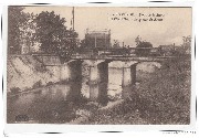 Vilvorde.Pont sur la Senne-Vilvoorde Brug over de Zenne 