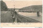 Bords de la Meuse. Le Pont de Lustin