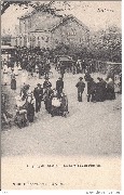 Eeckeren. Uitgang der Statie - La Sortie de la Station