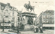 Ostende. Monument Léopold I