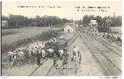 Hoogboom-Cappellen. Bataillon du chemin de fer, 3me comp. du g�nie. Au Travail - Aan 't Werk