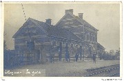 Obigies. La Gare (photo-carte)