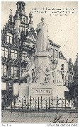 Courtrai. Monument De Haene. Kortrijk. Standbeeld De Haerne