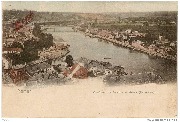 Namur. Confluent de Sambre et Meuse (Panorama)