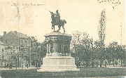 Liège. Statue Charlemagne