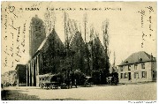 Tournai. L Eglise Saint-Brice (la tour du XVe siècle).