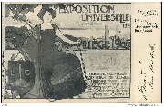 Exposition universelle de Liège 1905. Le concours d'Affiches. 2ème prix