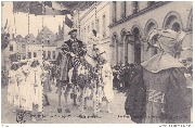 Tournai.Cortège du Tournoi de chevalerie (1513-1913) Le Roi d'Angleterre Henri VIII et sa suite