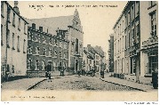 Soignies Rue de la Station et Eglise des Franciscaines
