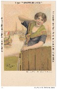 Affiche publiée par la Ligue Anvers en Avant à l'occasion des fêtes patriotiques de juillet août 1905