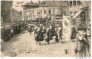 Gent Stoet OMMEGANCK Cortège 1613-1913 Corporations des Bateliers - Ambachts gilden der Schippers