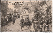 Gent Stoet OMMEGANCK Cortège 1613-1913 Char du Lion de Flandre - Praalwagen der Leeuw van Vlaandren