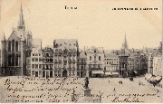 Tournai. Vue panoramique de la Grand'Place
