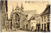 Aalst. Hoofdkerk St-Martinus. Brusselschestraat  Alost. Eglise primaire St-Martin. Rue de Bruxelles