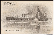 Red Star Line. Antwerpen-New York. S.S. ''Finland'' , June 18, 1905