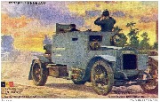 En guerre - Auto-mitrailleuse belge - The war - A belgian motor gun