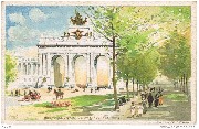 BRUXELLES - L’ARCADE DU CINQUANTENAIRE