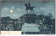 Liège. Statue Charlemagne