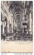 Anvers - Intérieur de l'Eglise St Paul construite de 1531 à 1571 et la Chaire