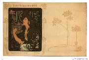 Job. Calendrier 1897. Mucha (1ere série)
