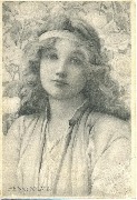 Portrait de jeune femme avec bandeau