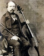 Portrait de Servais Adrien-François, musicien violoncelliste 