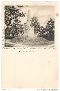 Camp de  Beverloo. Monument des Belges morts au Mexique.