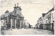 Malines. Eglise St. Pierre et rue de l'Empereur