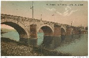 Namur. le Vieux pont de Jambes restauré