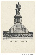 Louvain. Statue Van de Weyer