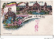 Souvenir d'Anvers Exposition Universelle-Flamande