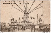 Exposition Universelle de Liège. Aéroplanes captifs Maxim - Arrêt