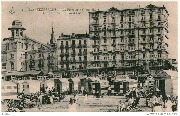 Blankenberge - La Plage et le Grand Hôtel - The Beach and the Great Hotel