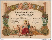 Carte d'invitation-Exposition Commerciale et Industrielle de la Société scientifique européenne