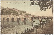 Namur. le pont de Jambes et la Meuse