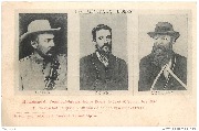 Les généraux Boers. Botha, De Wet, De La Rey. Hommage des belges aux héros Boers le 19 et 20 septembre 1902