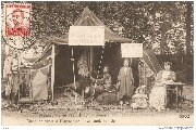 Souk Tunisien. Exposition de Gand 1913. Vue d'un Gourby. Famille Bakar.
