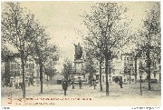 Gand. Marché du Vendredi et Statue de Jacques Van Artevelde