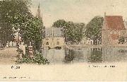 Bruges, Un coin du Lac d'Amour - Nels - Colorized - Font Oriental