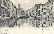 Bruges, Quai du Miroir - Greytones