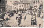 Gent Stoet OMMEGANCK Cortège 1613-1913 Groupe des Escrimeurs de la Confrérie de St Michel - Schermersgroepe der Sint-Michiels guide