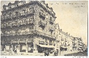 Heyst s/Mer. Le Boulevard Léopold et la Rue du Phare
