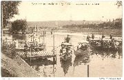 Exposition de Liège 1905. Les gondoles sur la Meuse