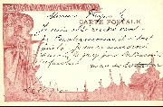 Exposition universelle et internationale de Liège 1903. Allégorie. Pub. Serrurier