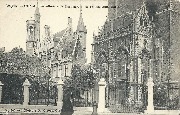 Bruges. L'Hotel Gruuthuse et le Baptistère de l"Église Notre-Dame