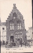 Bruges. La Maison des Poissonniers - Reference text at bottom